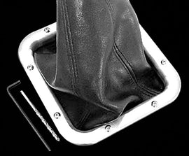 Steeda Machined Billet Shifter Bezel - no logo for 87-93 Manual