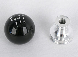 Steeda Black Cue Ball Shift Knob & Collar for 11-13