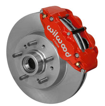 Load image into Gallery viewer, Wilwood Narrow Superlite 6R Front Brake Kit 11.86in Red 64-70 GM C10 w/ Factory Drum Spindles