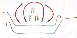 Stainless Steel Ford Lightning Brake Hose Kit Rear