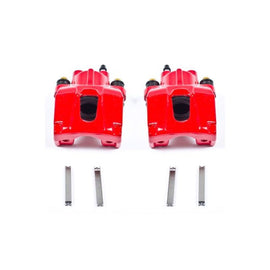 Power Stop 06-10 Jeep Commander Rear Red Calipers w/o Brackets - Pair