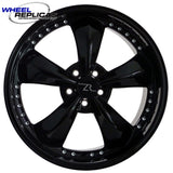 BACK ORDERED!!  20x8.5 Black Bullitt Motorsport Wheel (05-14)