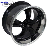 20x10 Deep Dish Black Bullitt Wheel (05-14)