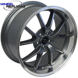 BACKORDERED!!  20x10 Deep Dish Anthracite FR500 Wheel (05-14)