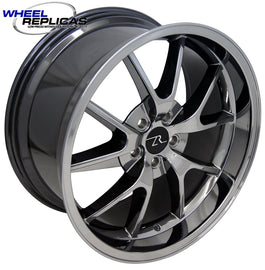 Black Chrome FR500 Mustang Wheels 20x10
