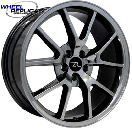 Black Chrome FR500 Mustang Wheels 20x8.5