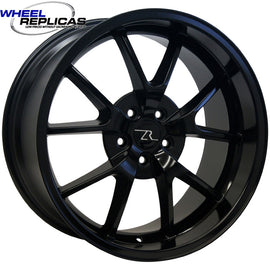 Gloss Black FR500 Mustang Wheels 20x10