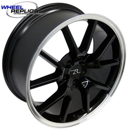 Black/Machined Lip FR500 Mustang Wheels 20x8.5