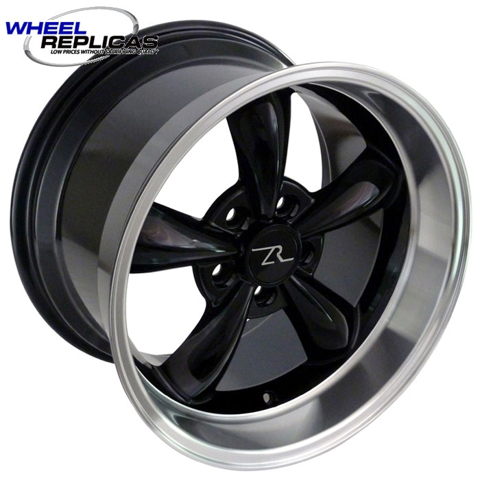 17x10.5 Black Deep Dish Bullitt Wheel (94-04)