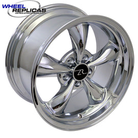 17x9 Chrome Deep Dish Bullitt Wheel (94-04)