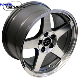 17x9 Deep Lip Anthracite 03 Cobra Wheel (94-04)