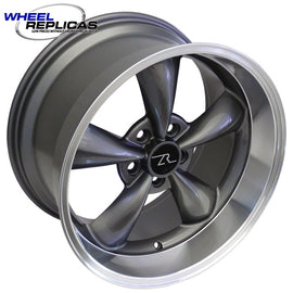 18x10 Deep Dish Anthracite Bullitt Wheel (94-04)