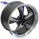 18x9 Deep Dish Anthracite Bullitt Wheel (94-04)