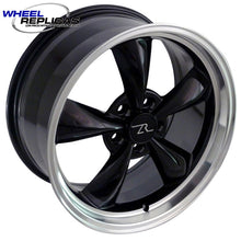 Load image into Gallery viewer, 18x9 Deep Dish Black Bullitt Wheel (94-04)