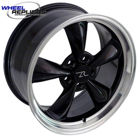 18x9 Deep Dish Black Bullitt Wheel (94-04)