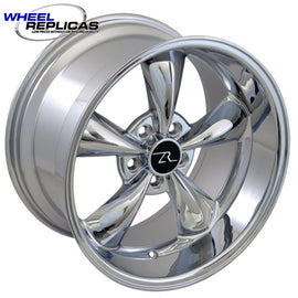 18x10 Deep Dish Chrome Bullitt Wheel (94-04)