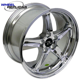 18x9 Chrome Cobra R Wheel (94-04)