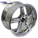 BACKORDERED!! 18x9 Chrome Cobra R Wheel (94-04)