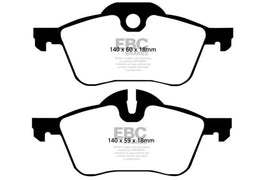 EBC 02-03 Mini Hardtop 1.6 Yellowstuff Front Brake Pads