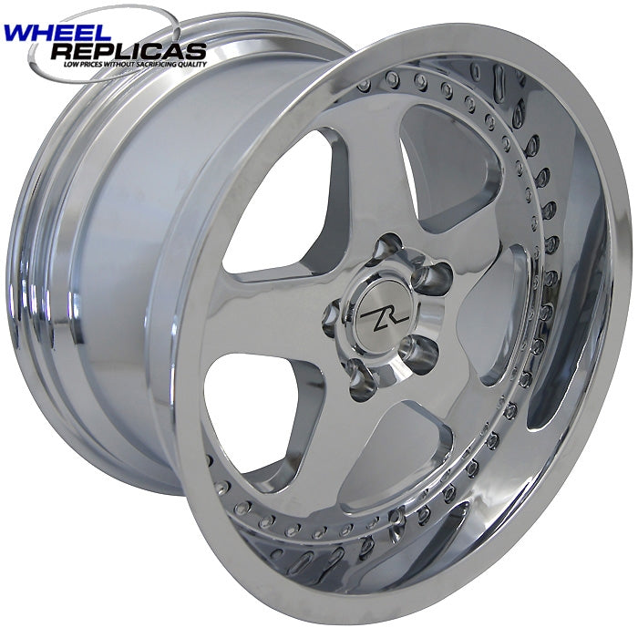 17x10  Mustang Chrome SC Replica Motorsport Wheel