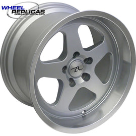 17x10  Mustang Silver SC Replica Wheel
