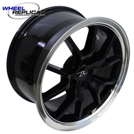 18x9 Black-Machined Lip FR500 Wheel (05-14)