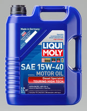 Load image into Gallery viewer, LIQUI MOLY 5L Touring High Tech Diesel Special Motor Oil 15W40