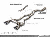 AWE Tuning BMW F8X M3/M4 Non Resonated SwitchPath Exhaust - Diamond Black Tips (102mm)