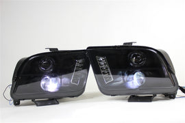 Black Projector Lamps w/ HID Kit for 05-09