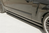 TruCarbon LG109 Carbon Fiber Side Skirt Splitters (05-09 All)