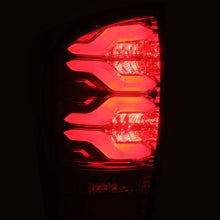 Load image into Gallery viewer, AlphaRex 16-20 Toyota Tacoma PRO-Series LED Tail Lights Red Smoke