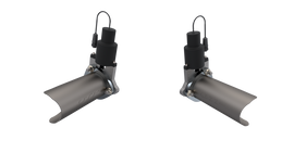 QTP 15-18 Chevrolet Camaro SS 6.2L 3.0in 304SS Aggressor Cutout Dual Mid Pipes