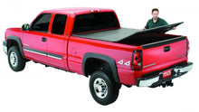 Load image into Gallery viewer, Lund 15-18 Ford F-150 (5.5ft. Bed) Genesis Tri-Fold Tonneau Cover - Black