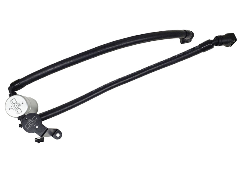 J&amp;L 2020-2023 Ford Explorer 3.0L EcoBoost Oil Separator 3.0 Passenger Side - Clear Anodized
