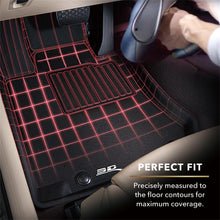 Load image into Gallery viewer, 3D MAXpider 2015-2020 Ford Edge Kagu 1st Row Floormat - Black