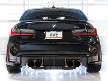 Load image into Gallery viewer, AWE SwitchPath Catback Exhaust for BMW G8X M3/M4 - Diamond Black Tips