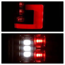 Load image into Gallery viewer, Spyder 17-18 Ford F-250 Super Duty (Excl LED Models) LED Tail Lights - Blk Smk (ALT-YD-FS17-LED-BSM)