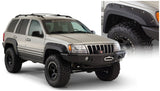 Bushwacker 99-04 Jeep Grand Cherokee Cutout Style Flares 4pc - Black