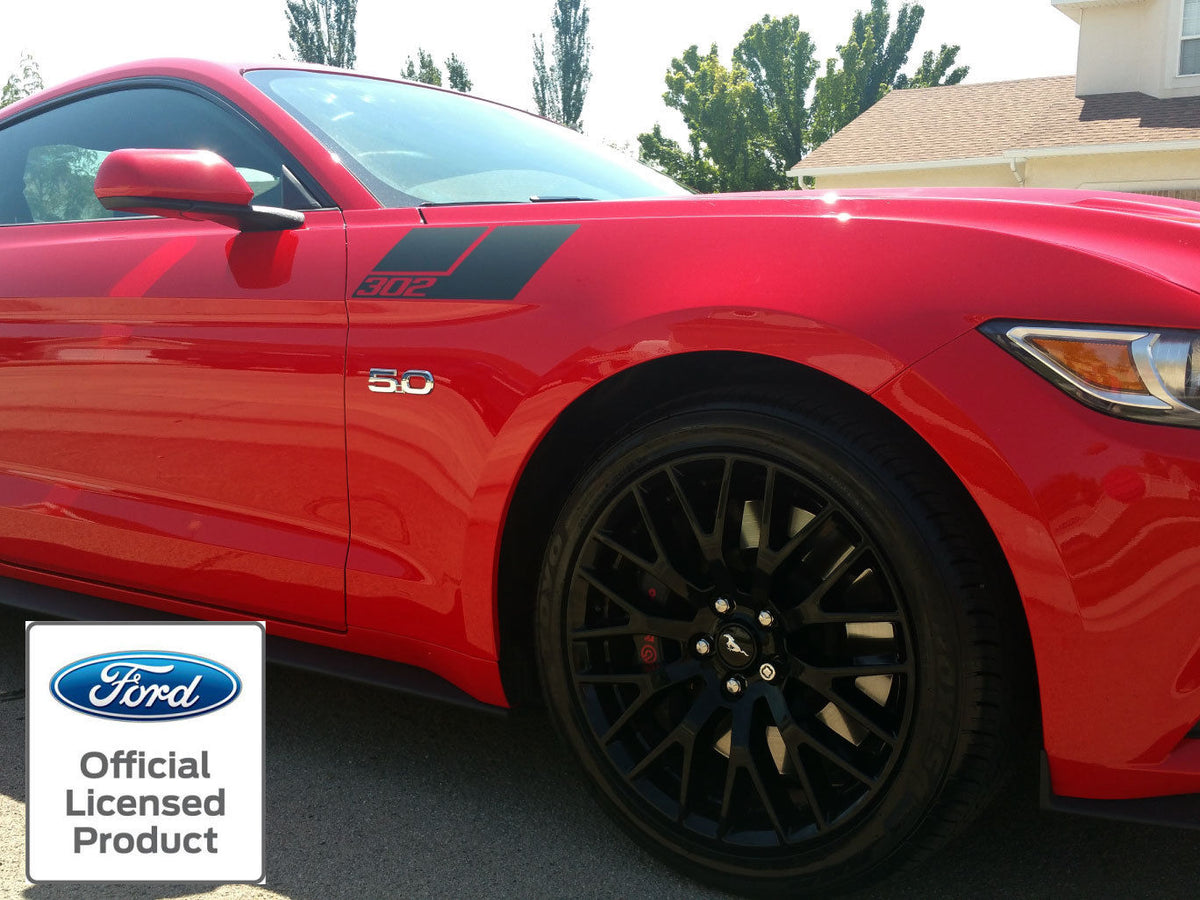2015 Mustang | Vinyl Triple Hash Stripe Set - Pair – StangMods LLC