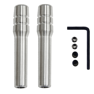 UPR Slimline Satin Door Lock Pins