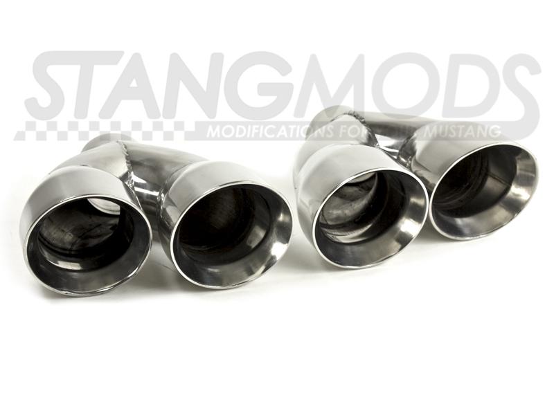 Quad 4/3" Exhaust Tips (sold in pairs)