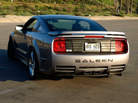 Saleen Black Stainless Steel Bumper Inserts