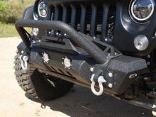 Load image into Gallery viewer, DV8 Offroad 07-18 Jeep Wrangler JK/JL FS-11 Stubby Mid Length Steel Front Bumper w/ Winch Plate