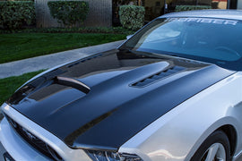 TruCarbon A72KR Carbon Fiber Hood 10-13 GT500 Mustang
