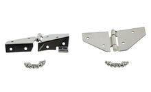 Load image into Gallery viewer, Kentrol 76-95 Jeep CJ/Wrangler YJ Windshield Hinge No Mirror Holes Pair - Polished Silver