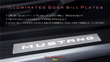 CDC MUSTANG Illuminated Door Sill Plates (05-14)