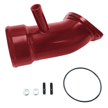 Load image into Gallery viewer, Wehrli 17-19 Chevrolet 6.6L L5P Duramax 3.5in Intake Horn w/PCV Port - WCFab Red