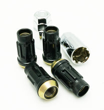 Load image into Gallery viewer, Wheel Mate Muteki SR45R Lug Nut Kit Lock Set 12x1.5 45mm - Black