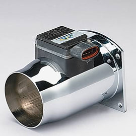 Granatelli Mustang Chrome Mass Air Sensor - 30 lb/hr with Cold Air Tuning (94-95 GT) 75955030-01C