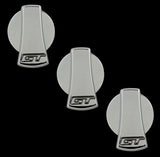 UPR Billet AC Knobs - Polished w-GT Engraving (05-09)